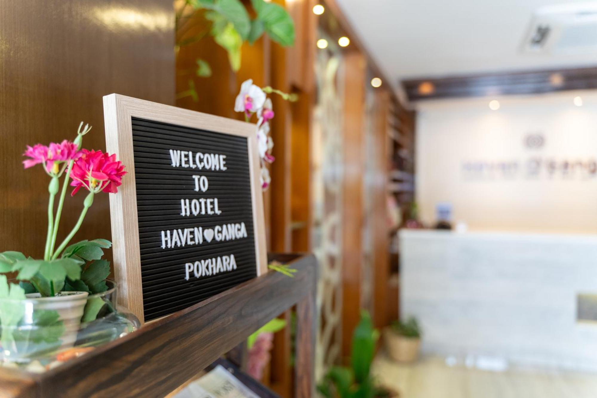 Hotel Haven O' Ganga Pokhara Exterior foto