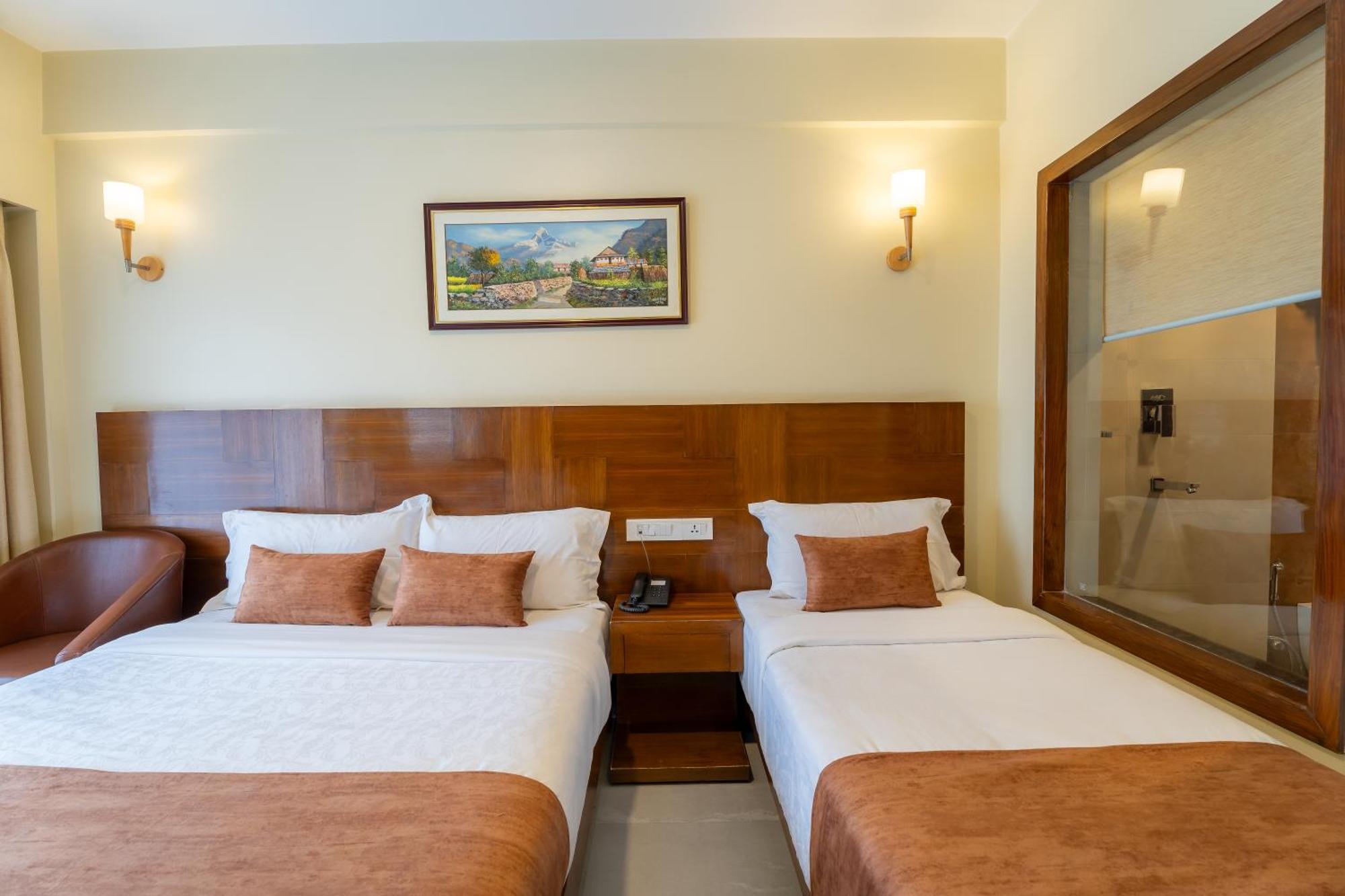 Hotel Haven O' Ganga Pokhara Exterior foto